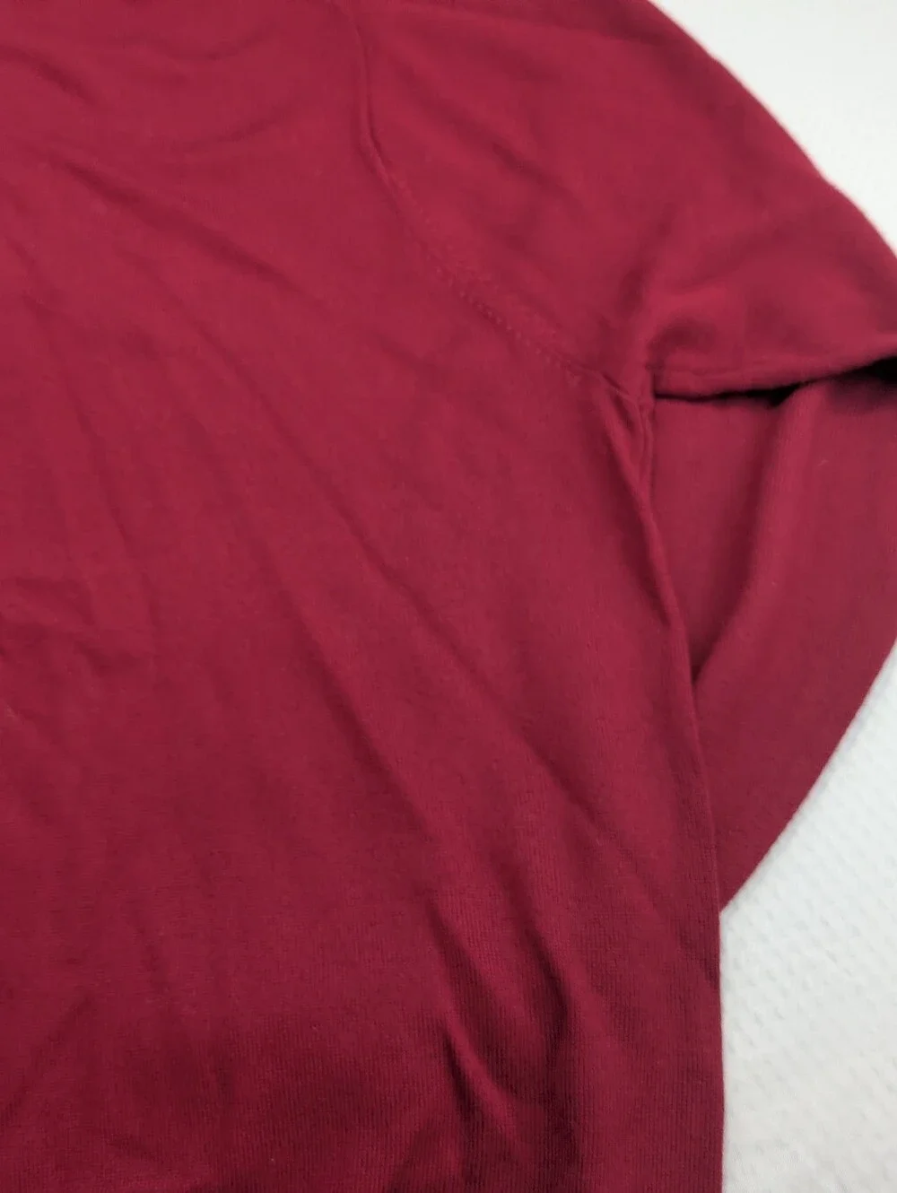 Peter Millar Virginia Tech Hokies Mens XL 1/4 Zip Merino Wool Sweater